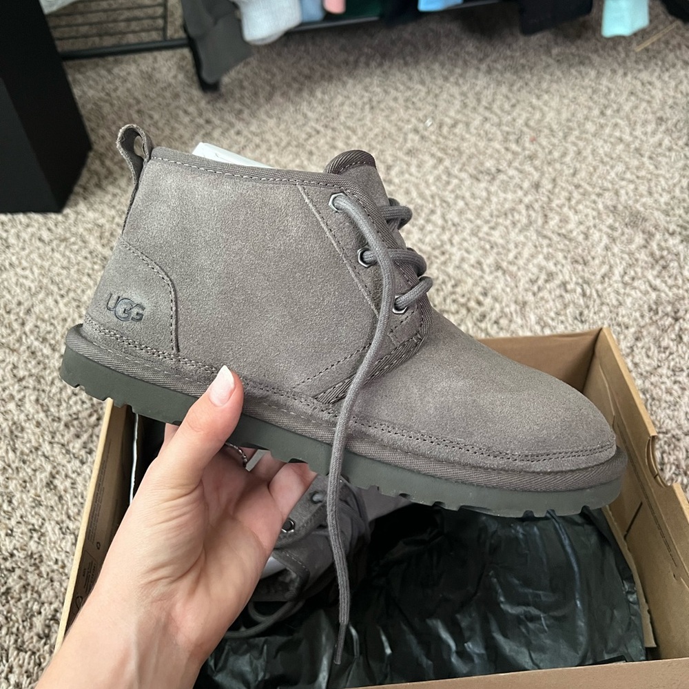 UGGs dark gray